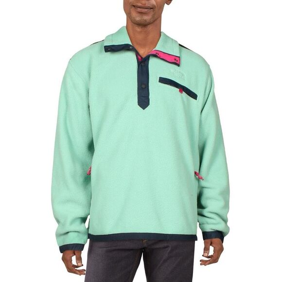The North Face Mens Mixed Media Fleece 3/4 Zip Pullover Size 2X - Picture 1 of 3